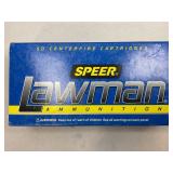 50 ROUNDS OF SPEER LAWMAN 357 SIG 125 GRAIN TMJ
