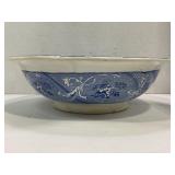 MARSEILLAISE BLUE WILLLOW 13 1/2" CHINA BOWL