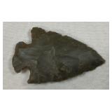 NATIVE AMERICAN SPEARPOINT INDIAN ARTIFACT - 3" X