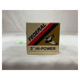 25 ROUNDS OF FEDERAL 3" HI-POWER .410 GA 11/16 OZ