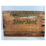 REMINGTON SHUR SHOT 12 GA SHOT SHELL WOOD AMMO