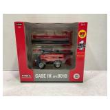 ERTL 1/64 CASSE IH AFX8010 COMBINE SET WITH CORN &