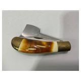 OLD SMOKY WITH KNIFE AND HATCHET BLADE FOLDING