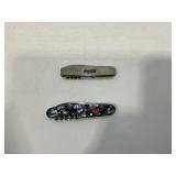 LOT OF 2 GERMAN COCA-COLA KNIVES WITH BLADE,