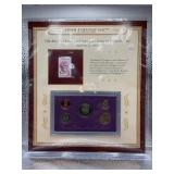 1989 S UNITED STATES MINT PROOF SET AND STAMP SET