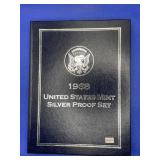 1968 UNITED STATES MINT SILVER PROOF SET WITH COA