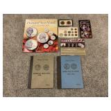 1999 AND 2000 US DOLLAR COIN SETS, 1968 COMPLETE