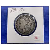 1896-O MORGAN SILVER DOLLAR