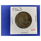 1963 FRANKLIN HALF DOLLAR