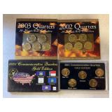 2001, 2002 AND 2003 24 KT GOLD PLATED SPECIAL