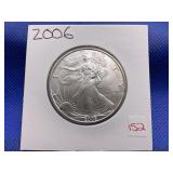 2006 AMERICAN SILVER EAGLE