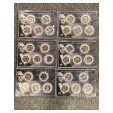 LARGE LOT OF ASSORTED US STATEHOOD COLORIZED