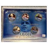 OBAMA THE LIFE AND TIMES OF BARACK OBAMA 24 KT