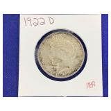 1922 D PEACE DOLLAR