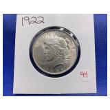 1922 PEACE DOLLAR