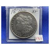 1878-CC MORGAN DOLLAR XF