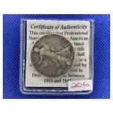 1943 D WALKING LIBERTY HALF DOLLAR