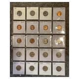 LOT OF 20 VARIOUS COINS