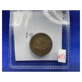 1863 INDIAN CENT