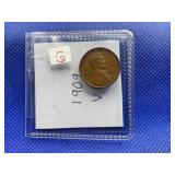 1909 VDB LINCOLN CENT