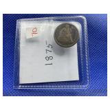 1875 INDIAN CENT