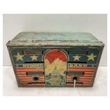 METAL TIN STAMPED BY MARX BUDGET BANK