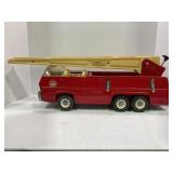 TONKA STEEL PRESSED FIRE DEPARTMENT LADDER TRUCK