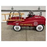 INSTEP FIRE AND RESCUE ENGINE NO. 7 METAL PEDAL