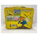 PEANUTS BY SCHULZ THERMOS BRAND METAL LUNCH BOX -