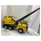 NYLINT STAMPED METAL TOY CRANE