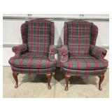 PAIR OF MATCHING HIGHLAND HOUSE QUEEN ANN STYLE