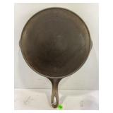 NATIONAL NO. 8C CAST IRON SKILLET - 9 1/2"