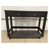 ROLL AROUND KITCHEN CART WITH DRAWER - 44" X 17"