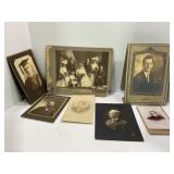 LARGE LOT OF VINTAGE BLACK AND WHITE PHOTOS AND