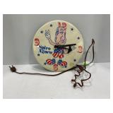 SPIRO AGNEW LENDAN WALL CLOCK - 9"