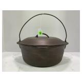 5 QUART CAST IRON DUTCH OVEN WITH LID AND HANDLE