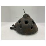 CAST IRON LADY BUG TEALIGHT CANDLE HOLDER - 7 1/2