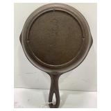 NO.3 SK H1 CAST IRON SKILLET WITH HEAT RING - 6"