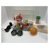 LARGE LOT OF ASSORTED FISHING ITEMS - STRING,