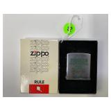 ZIPPO PIONEER WOOD CARVING CORP. TAPE MEASURE