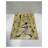 127.  1978 Cincinnati Reds Yearbook Pete Rose 3000