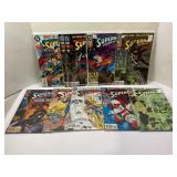 169.  Lot of (10) Superman Comic Books DC Comics