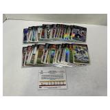 756. Lot of (50) 2024 Topps Chrome Football Cards
