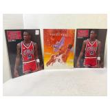 749.  Lot of (6) Micahel Jordan Chicago Bulls Beck