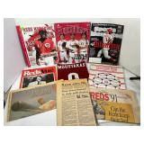 261.  Lot of Misc. Cincinnati Reds Publications, M