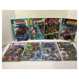 154.  Lot of (8) Union Comics Including Issue #1