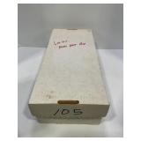 105.  Large Multi Sport Box Filled W/ Cards