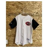 782.  Cincinnati Reds Majestic Home White Ken Grif