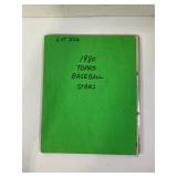 206.  1980 Topps Baseball Stars Folder