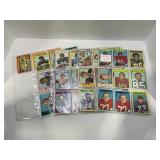 43.  1972 Topps Football Lot of (48)